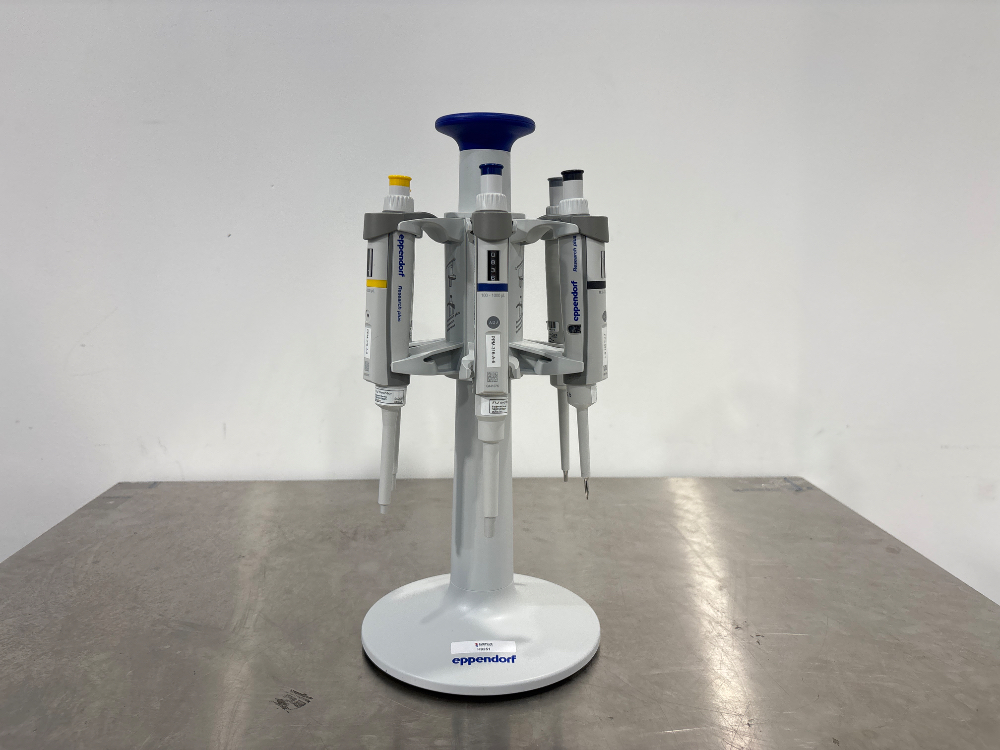 Image of Eppendorf Research Plus Pipettes x6 With Stand